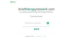 Desktop Screenshot of brieftherapynetwork.com